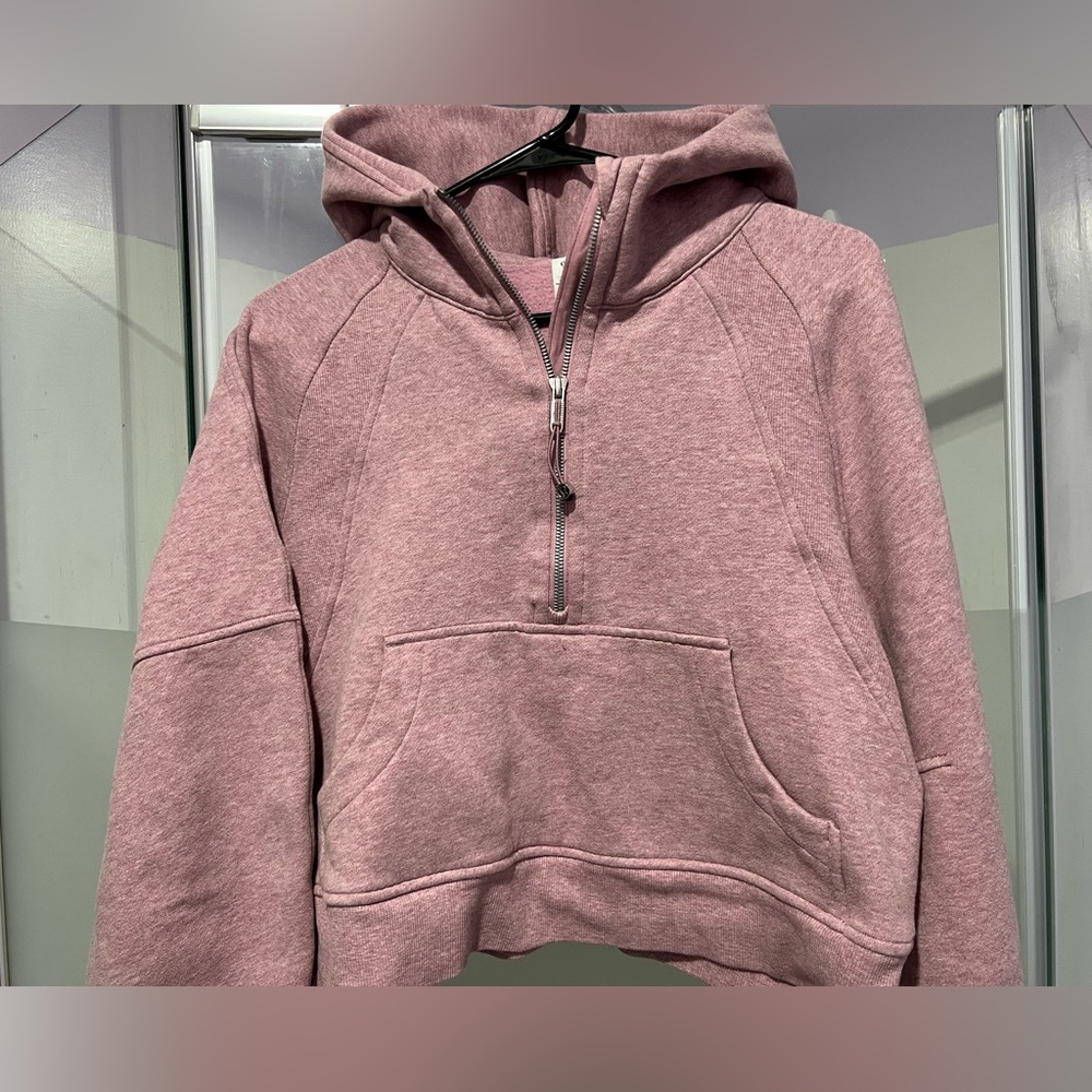Lululemon 1/4 zip scuba hoodie